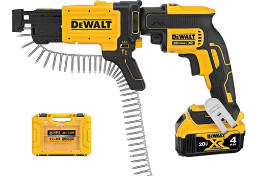 DEWALT Akku-Nagelpistole (Lithium-Ionen), elektrisches Nagelgerät für Innenausbau, Zimmererarbeiten und Heimwerken, inklusive 20-V-Akku und Ladegerät